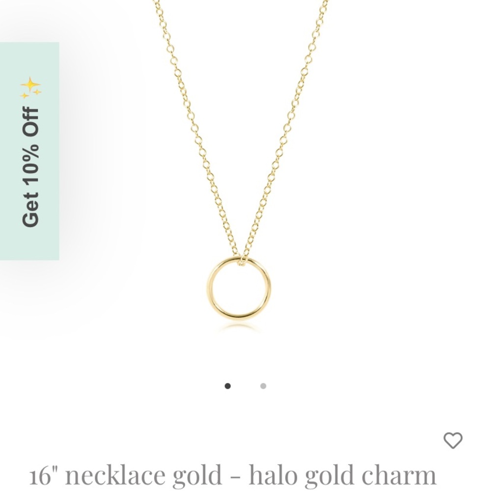 Enewton gold hall necklace